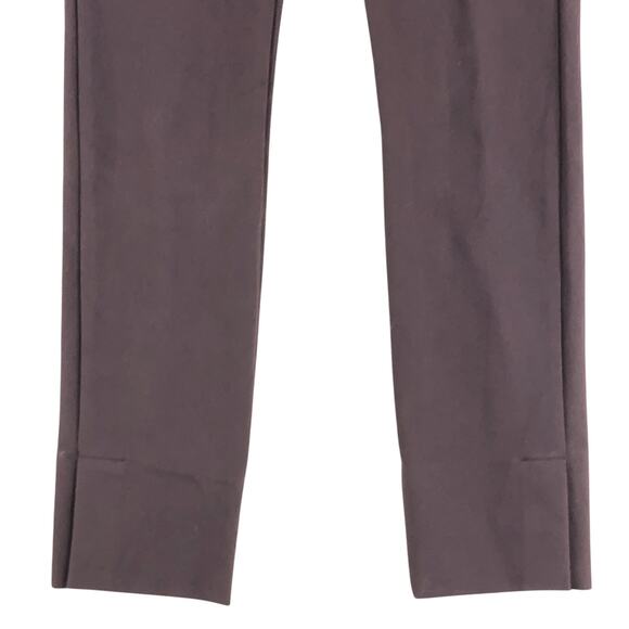 Vince Womens Size XXS Pants Kick Pleat Crop Flare Leg Stretch Cotton Blend - Picture 4 of 15